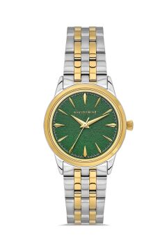 Navimarine NMM1010-02 Two-Tone Yeşil Kadran Kadın Kol Saati