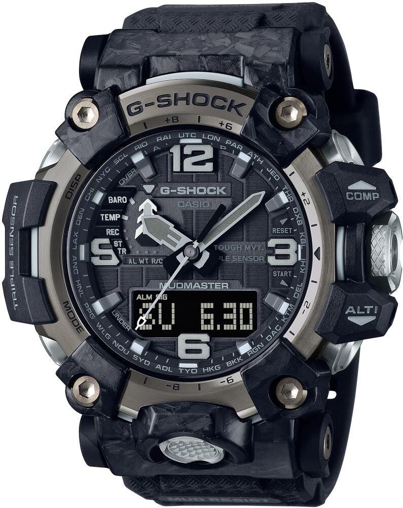Casio G-Shock GWG-2000 GWG-2040 Siyah Orijinal Silikon Saat Kordonu