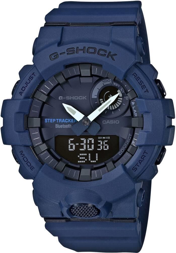 Casio G-Shock GBA-800 GBD-800 Lacivert Orijinal Silikon Saat Kordonu