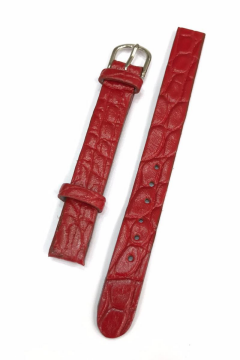 10 mm Yerli Üretim Hakiki Deri Yumuşak Saat Kordonu