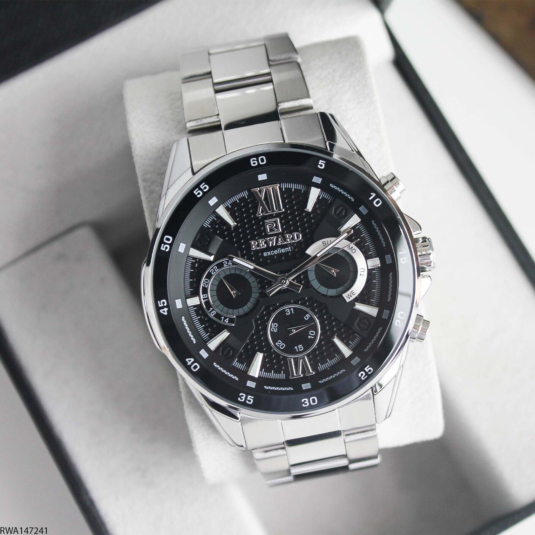 Reward RWA147241 Gümüş Renk Çelik Kordon Erkek Kol Saati