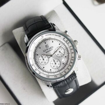 Reward Excellent RWA147612 Siyah Deri Kayışlı Erkek Kol Saati