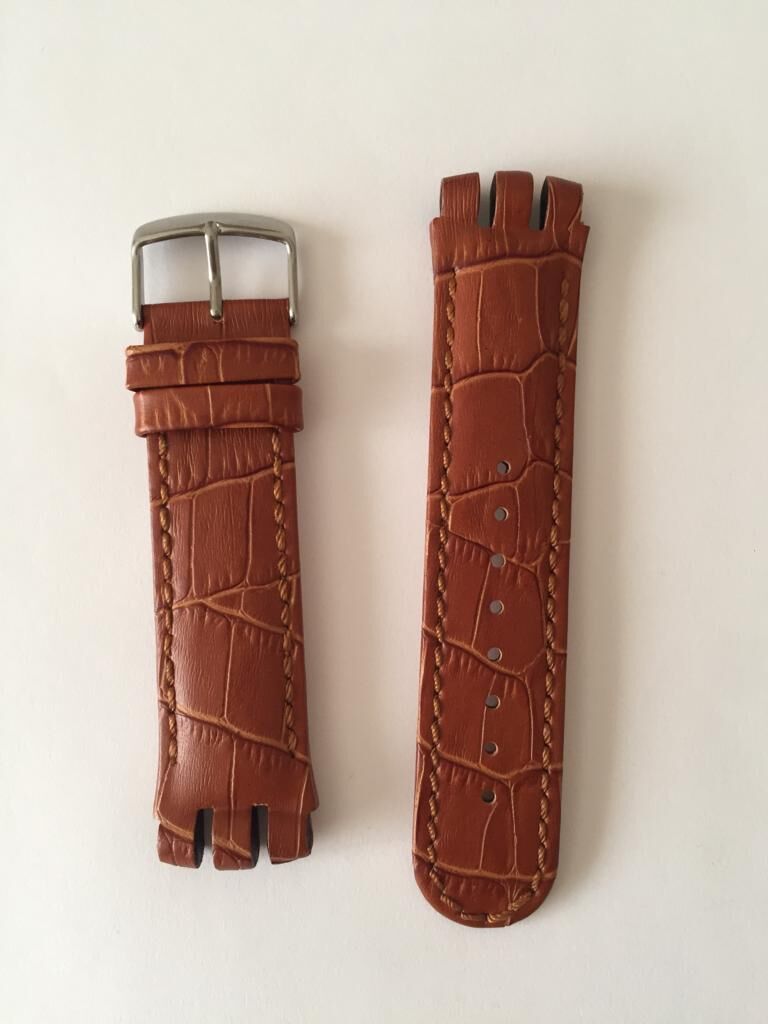 Swatch Deri Saat Kordonu 21 mm