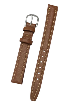 12 mm Yerli Üretim Düz Kesim Hakiki Deri Yumuşak Saat Kordonu