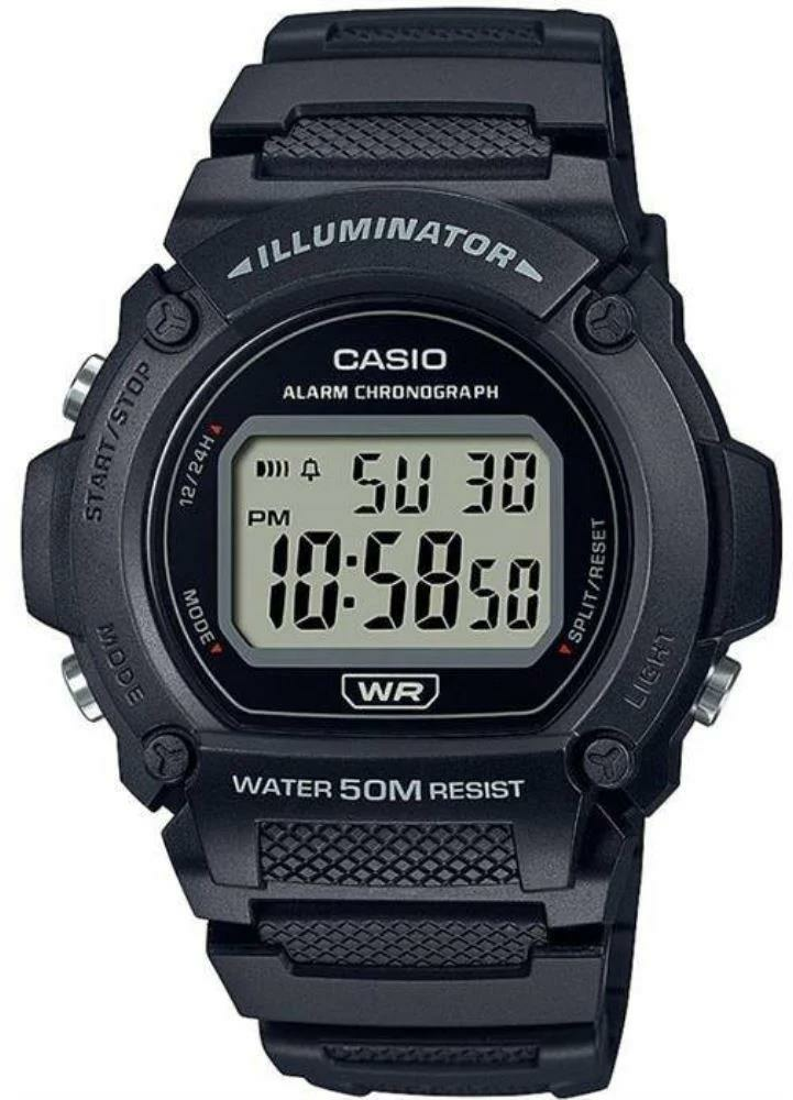 Casio W-218H W-219H Orijinal Saat Kordonu Kayışı
