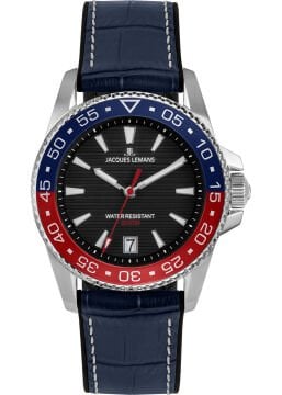 JACQUES LEMANS 1-2205D LIVERPOOL DIVER ERKEK KOL SAATİ