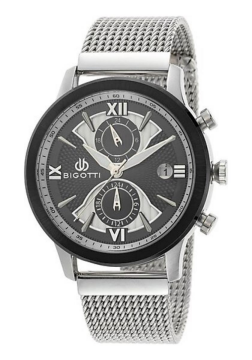 Bigotti BG.1.10091.1 Hasır Çelik Erkek Kol Saati