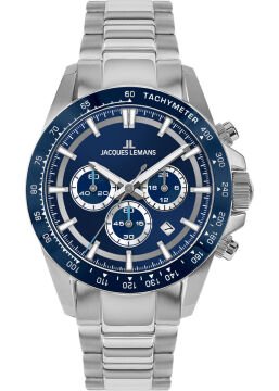 JACQUES LEMANS 1-2207C LIVERPOOL CHRONOGRAPH ERKEK KOL SAATİ